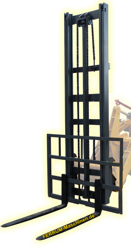 Teleskopstapler 5m eingefahren für FERRUM Radlader / Hoflader